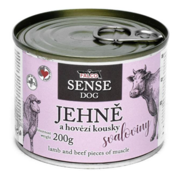 sokolfalcosense jahňa a hovädzie 200g-